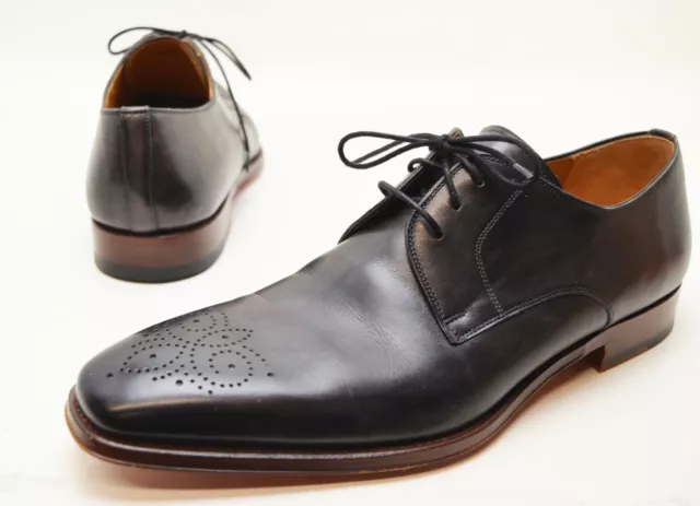 MAGNANNI GERARDO GREY Lace Up size 8.5 4104 225.00 PicClick