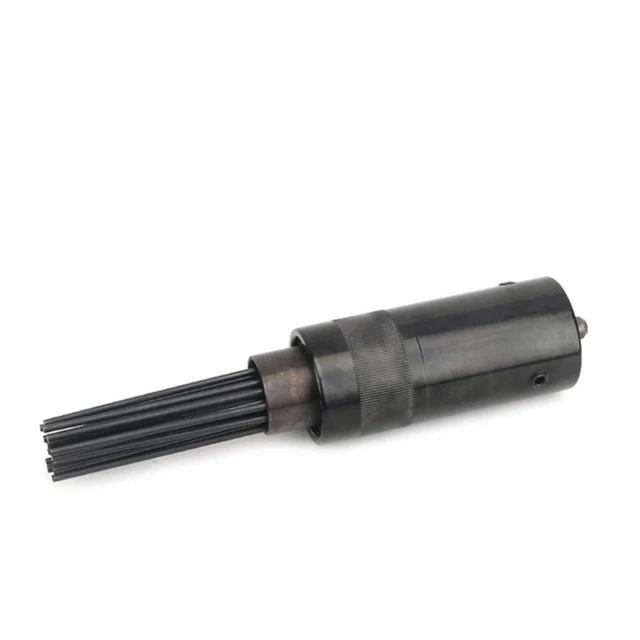 Testa di sbrinamento utensili ad aria compressa casa rimozione ruggine nero 19 aghi