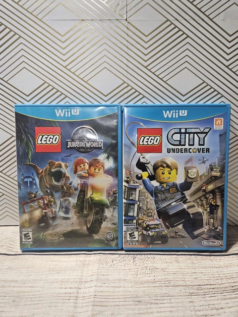 LEGO Jurassic World And Lego City Undercover Games (Nintendo Wii U, 2015) LEGO Jurassic World And Lego City Undercover Games (Nintendo Wii U, 2015)