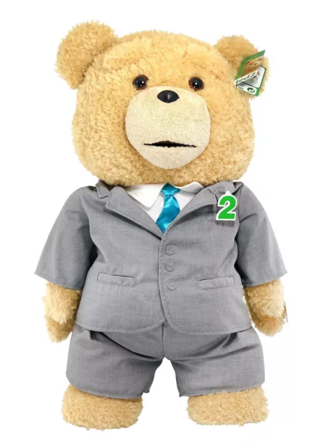 Ted 2 Movie-Size Plush Talking Teddy Bear Explicit Doll in Suit, 24''