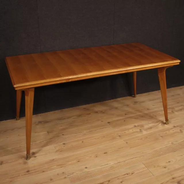 Table Of Design Furniture Vintage Wood Italian Style Modern Living Xx Century