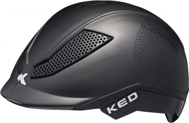 Kinder Reithelm Reitkappe Helm Cycle&Ride Pina KED schwarz matt Größenauswahl