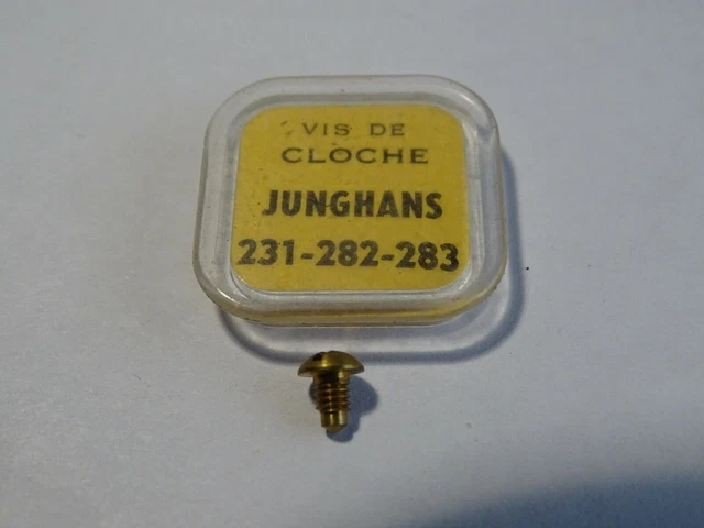Ressort De Mouvement Pour Réveil Junghans 783 - Pièce Horlogerie Neuve - Marque Tena Butty