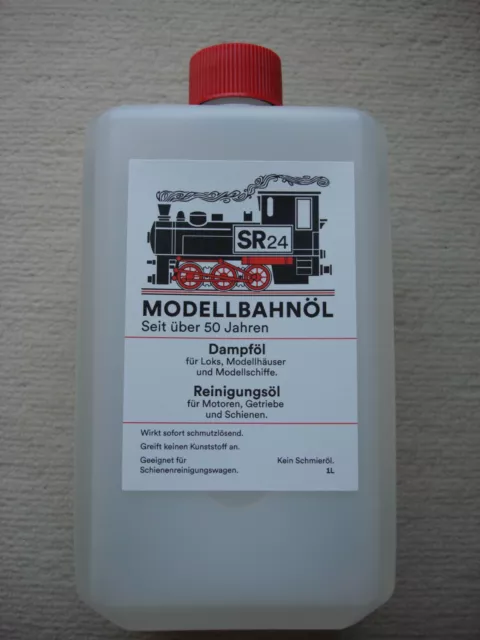 TOP ANGEBOT-SR 24-Modellbahnöl -Reinigungsöl - Dampföl 1 Liter