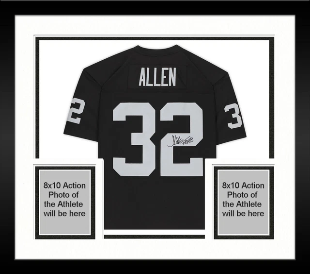 FRMD Marcus Allen Vegas Raiders Signed Mitchell & Ness Replica Jersey w/"HOF 03"