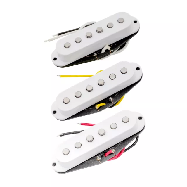 Artec SSA12 Vintage Staggered Alnico 5 Single Coil Pickups Set For Strat Guitar