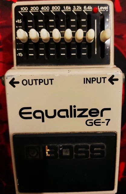 Égaliseur Boss GE-7  Pédale Effet Guitare IN JPN