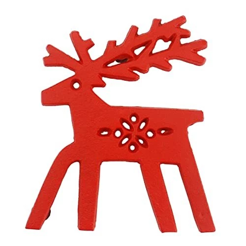 Christmas Cast Iron Trivet For Hot Dishes Pot Holder For Kitchen Or Dinning Tabl