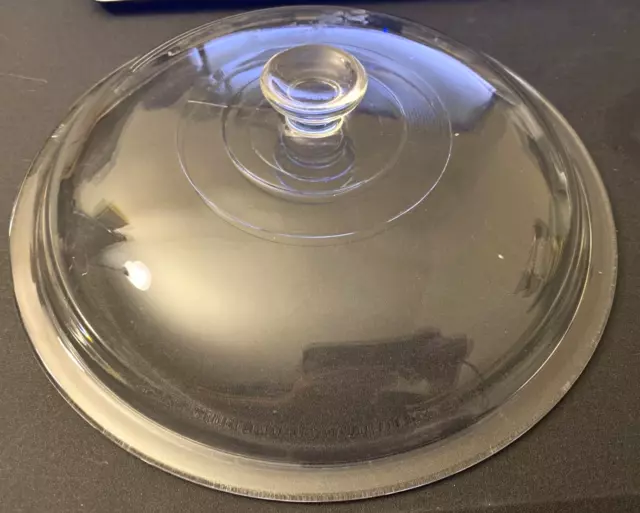 Vintage OEM Rival Crock Pot 5 Quart 3355 Original Glass 10" Replacement Lid USA