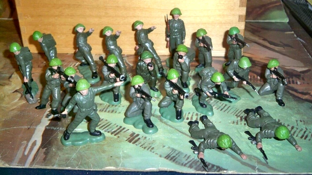 AIRFIX SOLDATIERS X 25-SECONDA GUERRA MONDIALE FANTERIA TEDESCA SCALA 1