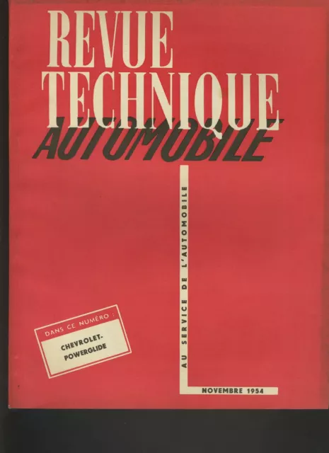 (C5)REVUE TECHNIQUE AUTOMOBILE CHEVROLET POWERGLIDE / CITROEN 2CV électricité