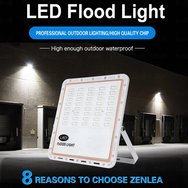 10W 50W 100W LED Fluter Außen Strahler Flutlicht Scheinwerfer Weiß Lampe IP68