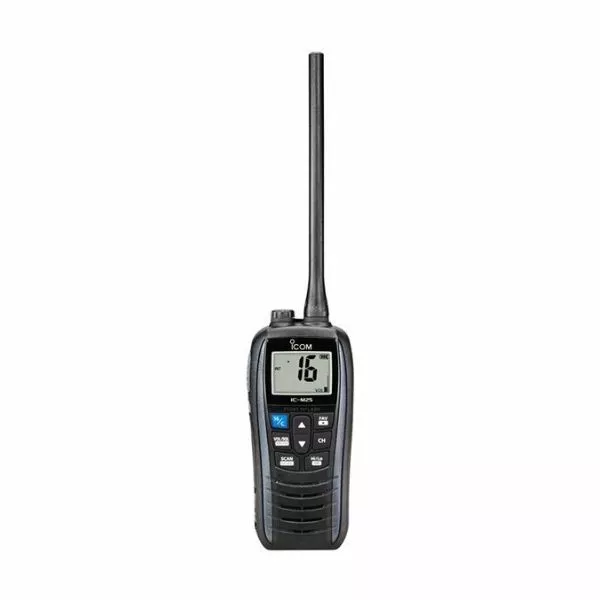 ICOM IC-M25EURO VHF Radio (Grey) | M25 | Walkie Talkie | Marine | Handheld |