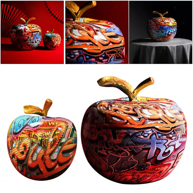 Résine Graffiti Art   Ornement Figurine Statue Cadeau Coloré Artisanat