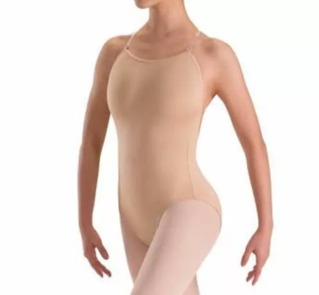 Convertible Nude Dance Leotards - Free Same Day posting - 2 sets of straps