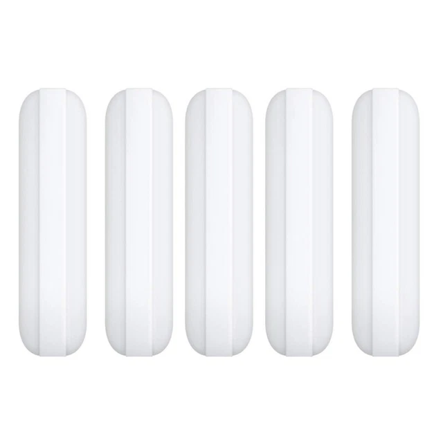 5 Pcs 25mm(1 Inch) PTFE Magnetic Stirrer Mixer Stir Bar,White Color,Laboratoryf
