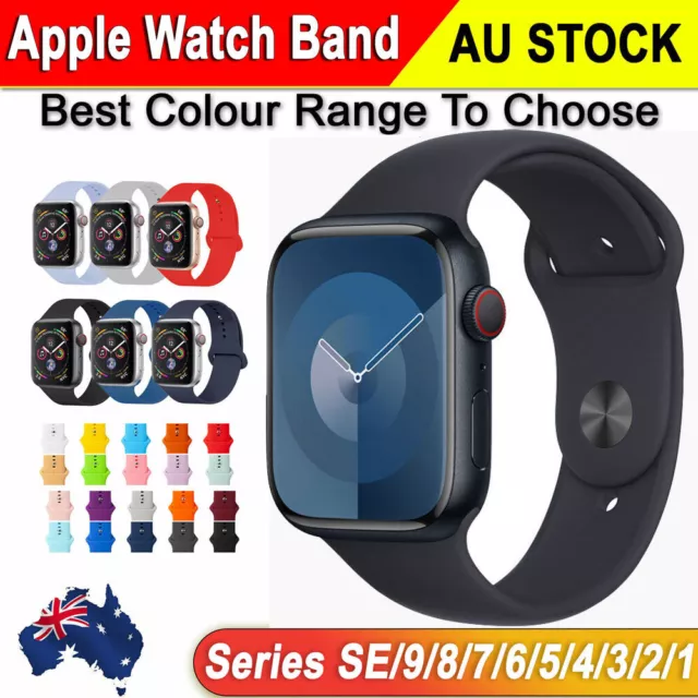 For Apple Watch iWatch Band Strap Series SE 9 8 7 6 5 4  38 40 41 42 44 45 49mm