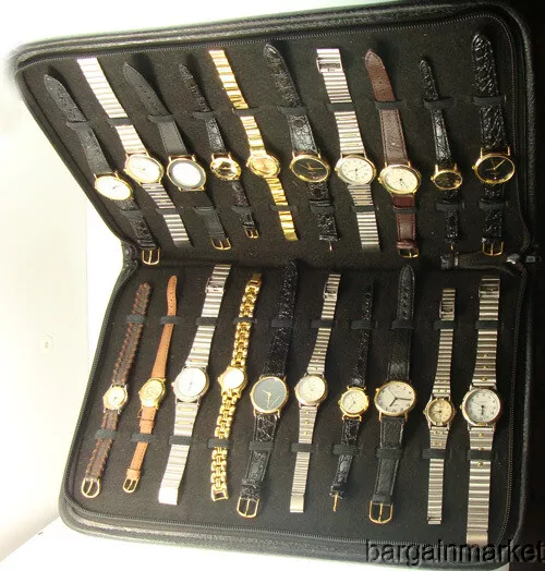 Jewelry Bracelet Watch Display Storage Travel Carry Case