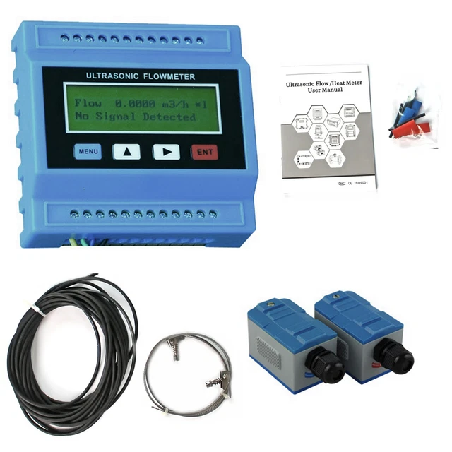 ULTRASONIC WATER FLOWMETER TUF-2000M DN50-700mm TM-1 Module Digital ...