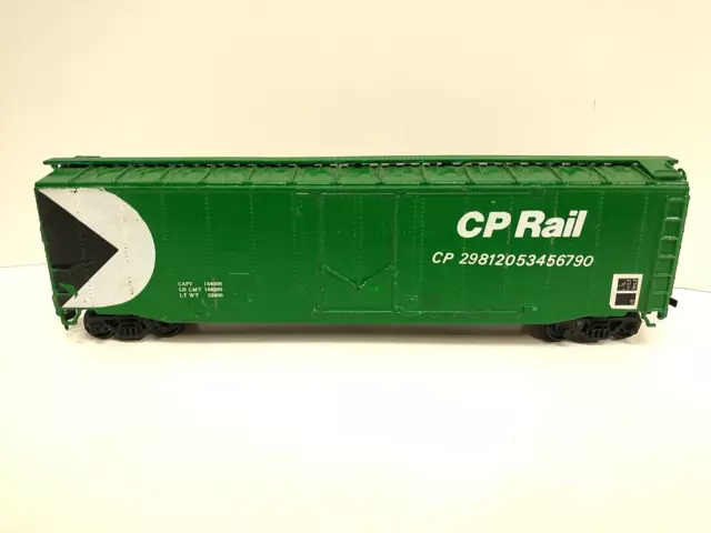 Athearn CP Rail Box Car HO Scale Custom Green Plug Door Model Frieght Train Car