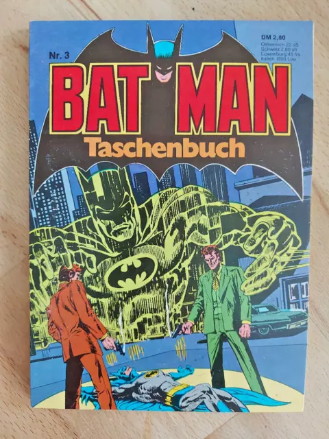 Original BATMAN BAT-MAN Taschenbuch Heft Comic Nr. 3- 1. Auflage 1978 EHAPA Verl