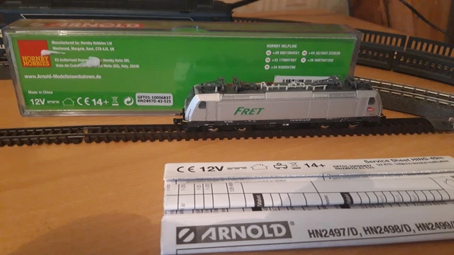 Locomotive électrique classe 186 FRET SNCF (échelle N) ARNOLD ARN