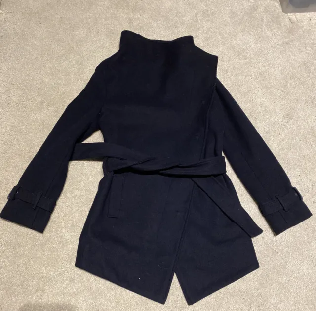 Dkny Girls Navy Coat Size 8
