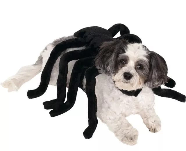 Spider Harness Insect Cute Funny Fancy Dress Up Halloween Pet Dog Costume Sz M