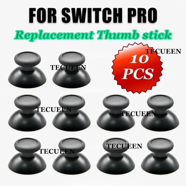 REPLACEMENT JOYSTICK THUMB Stick for Nintendo Switch Pro Controller ...