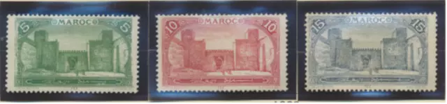 French Morocco Stamps Scott #90//113, Mint Hinged, 26 Different, 3 Used