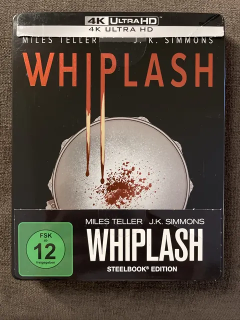 Whiplash (Limited Steelbook Edition) 4K UHD+ Bluray Zustand Sehr Gut Deutsch!