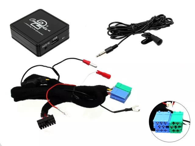 CTASKBT001 Skoda Fabia Bluetooth Musique Streaming Adaptateur Kit Appels IPHONE