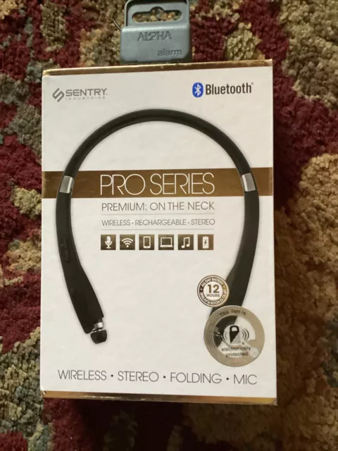 SENTRY PRO SERIES Headphones Bluetooth On the Neck WORKOUT GEAR