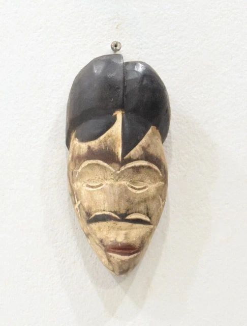 African Mask Punu Tribe Male Passport Mask Gabon