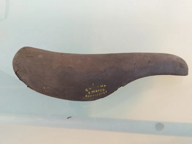 Selle Vélo San Marco Rolls Vintage - Italia - Cuir / Synthe - Pour VTT Route Piste