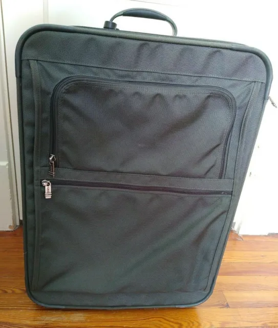 TUMI 2283M3 Green Ballistic Nylon 25" Upright Rolling Wheeled Suitcase Luggage