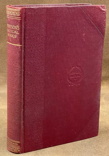 1900 The Poetical Works Of Alfred Lord Tennyson (Hardcover)