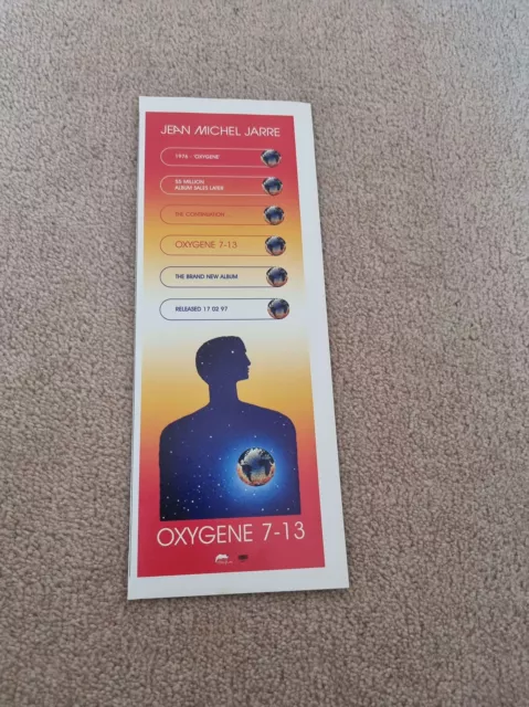 Tnewl28 Advert 11X4" Jean Michel Jarre : 'Oxygene 7-13' Album