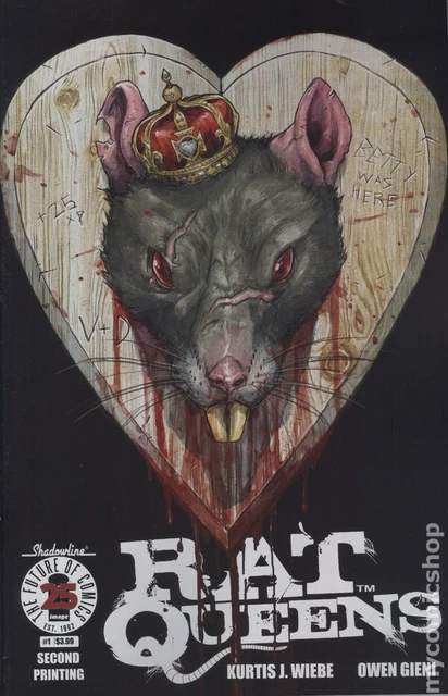 Rat Queens 1D Gieni Variant 2nd Printing VF 2017 Stock Image