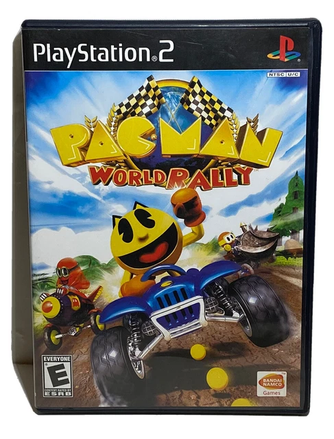 PAC-MAN WORLD RALLY (Sony PlayStation 2, 2006) jeu vidéo PS2 CIB EUR 10 ...