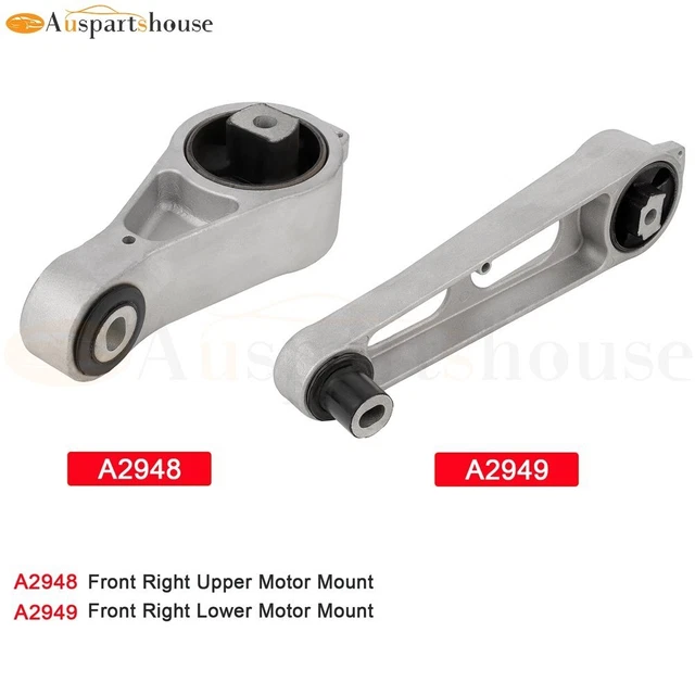 2x Front Right Engine Motor Mount For Chrysler Neon PT Cruiser 2000-10 2.4L 2.0L
