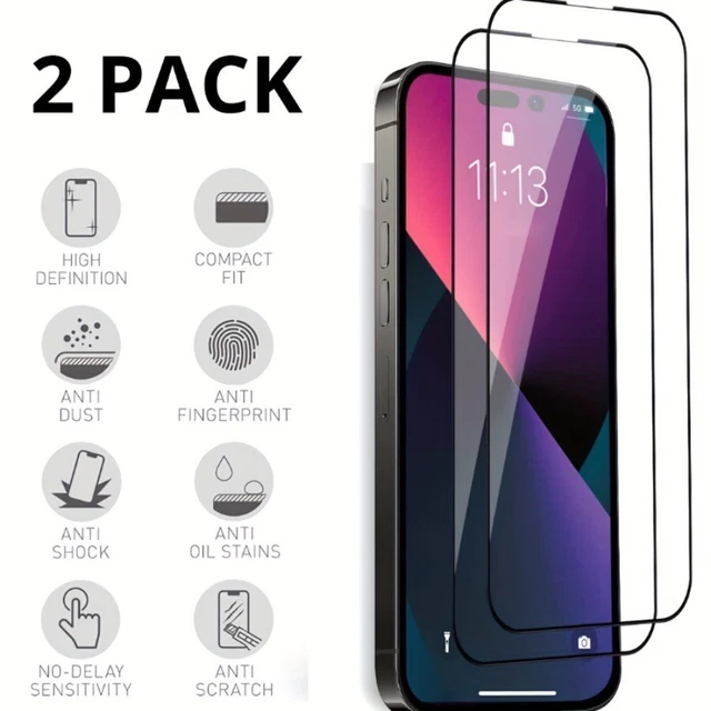 Vetro Temperato Privacy Per Iphone 2 Vetri Temperati Antispia Per - Foto 5