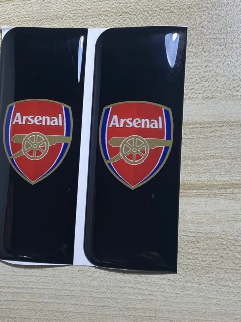 Arsenal Number Plate Badges GB Badge Number Plate Symbols X2 Arsenal