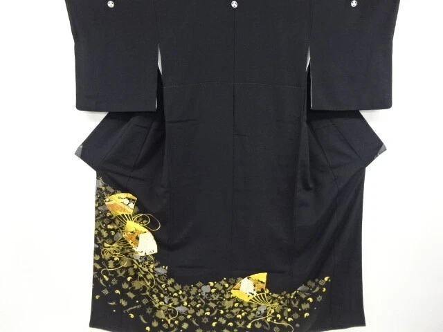6586344: Japanese Kimono / Vintage Tomesode / Embroidery / Carriage & Treasures