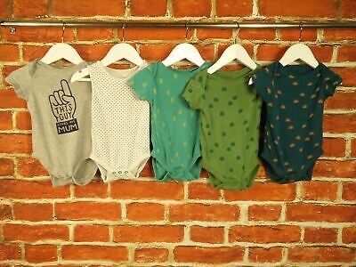Baby Girls Bundle Age 6-9 Months Gap Next Bodysuit Vest Short Sleeve Set 74Cm