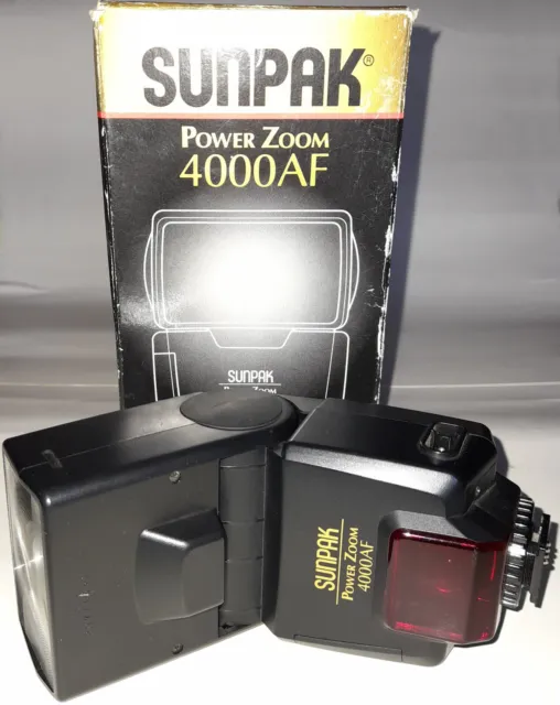 Sunpak Power Zoom 4000AF for Canon A-TTL Flash