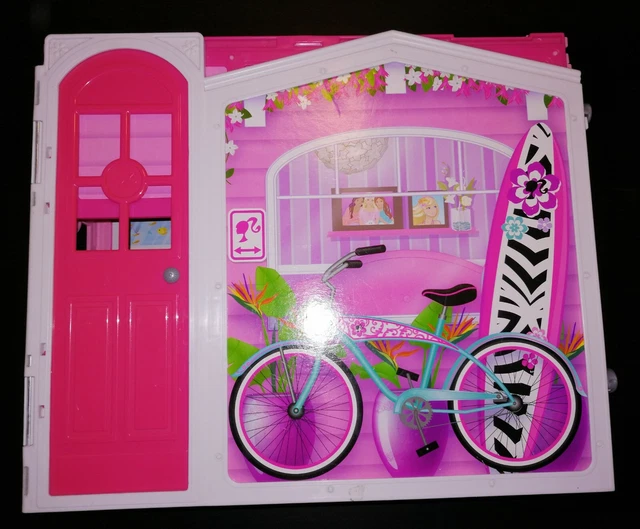 MAISON BARBIE TRANSPORTABLE + poupée + accessoires EUR 10,00 - PicClick FR