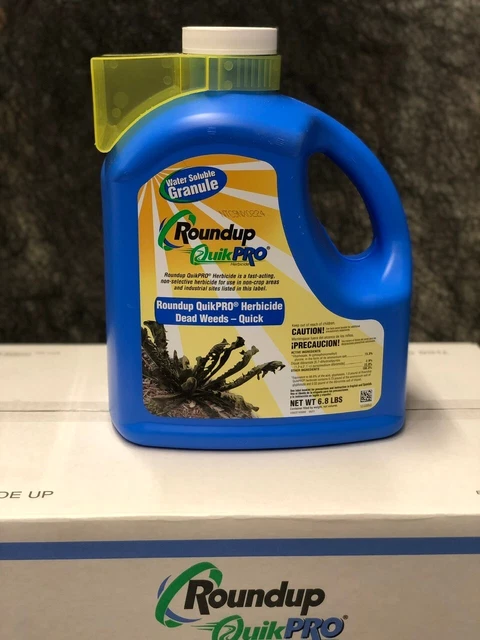 Roundup Quik Pro 6.8 LB Weed/Grass Killer (QuickPro) - 1 Jug -  WE SHIP FAST!