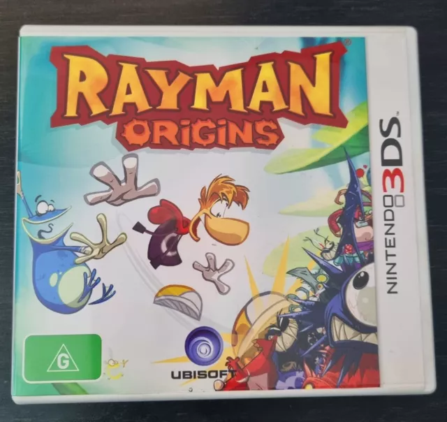 RAYMAN ORIGINS NINTENDO 3DS Video Game Manual PAL 9.90 PicClick AU