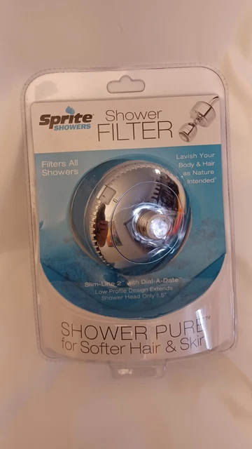 Sistema de filtro de ducha universal SL2-CM Sprite Slim Line - cromado envío rápido nuevo en caja